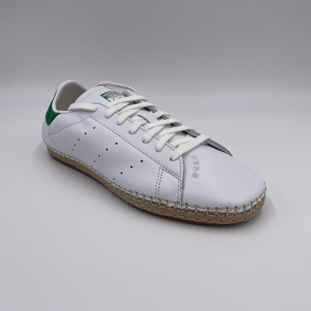 adidas Stan Smith Clot White / Green Women's Shoes - Picture 7 of 8
